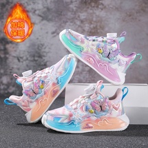 二棉加绒运动女童休闲鞋