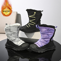 悦足2457 秋冬大棉儿童雪地靴31-40
