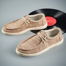 男鞋亚麻一脚登懒人渔夫鞋帆布鞋休闲鞋平底男鞋大码跨境外贸