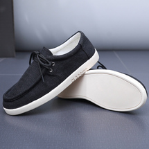 男鞋亚麻一脚登懒人渔夫鞋帆布鞋休闲鞋平底男鞋大码板鞋跨境外贸