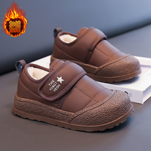 【了然鞋业】冬季加绒二棉儿童休闲保暖运动鞋27-38
