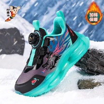 恒順童鞋新款跨境跑步鞋爆款外貿(mào)旋轉(zhuǎn)扣