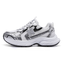 新款网面透气防臭跑步减震轻便运动鞋女款软底男鞋35-44