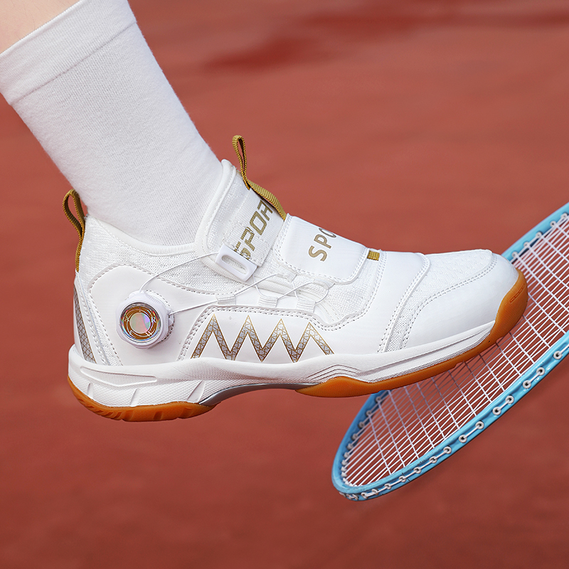 儿童羽毛球运动鞋女童鞋学生乒乓球专业比赛训练鞋男童鞋跨境外贸