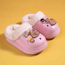 212+DS002儿童棉拖洞洞鞋