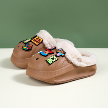 212+DS005儿童棉拖洞洞鞋