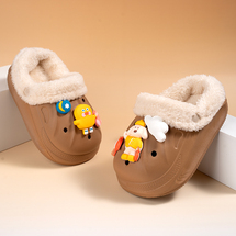 212+DS012儿童棉拖洞洞鞋