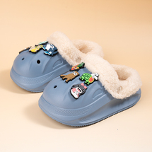 212+DS013儿童棉拖洞洞鞋