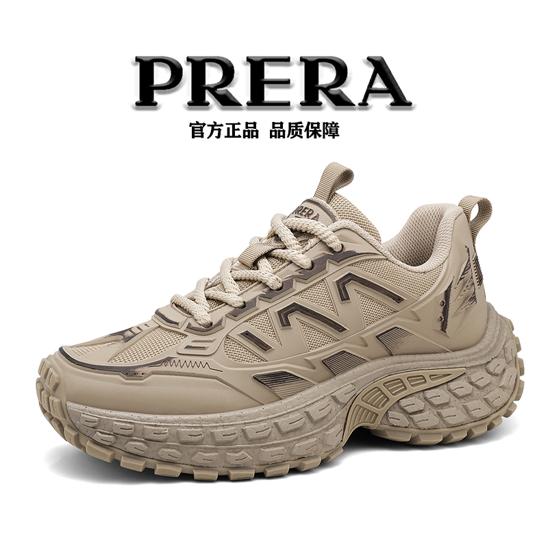 新款轮胎老爹鞋情侣机甲鞋厚底增高韵达跑步鞋 36-45码