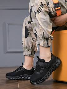 杰兔熊跨境时尚舒适休闲潮流运动男女童鞋28-39