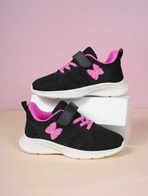 杰兔熊跨境时尚舒适可爱休闲运动飞织女童童鞋