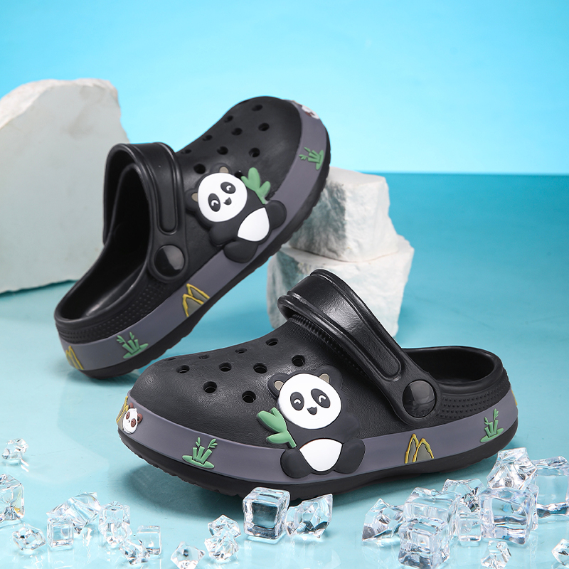 杰兔熊爆款 新款 橡塑围边 EVA童鞋 拖鞋 洞洞鞋
