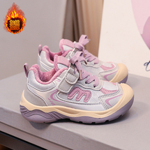 【公版】冬季新款加绒保暖棉鞋儿童休闲运动鞋27-37