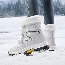 男女户外棉靴高帮加绒保暖