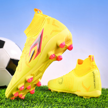 跨境大码新款高帮足球鞋，长34-47，碎34-46