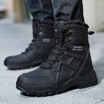 厚绒保暖户外高邦登山鞋