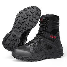 跨境大码户外徒步战术靴训练军靴量大价优