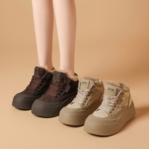 女士休闲鞋秋冬平底鞋