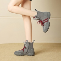 女士休闲鞋高帮鞋