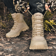 跨境大码户外野练战地训练军靴