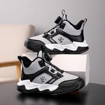 【了然鞋业】儿童冬季加绒保暖棉鞋户外篮球鞋运动鞋31-38