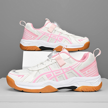 【了然鞋业】新款儿童网面羽毛球鞋休闲运动鞋31-40