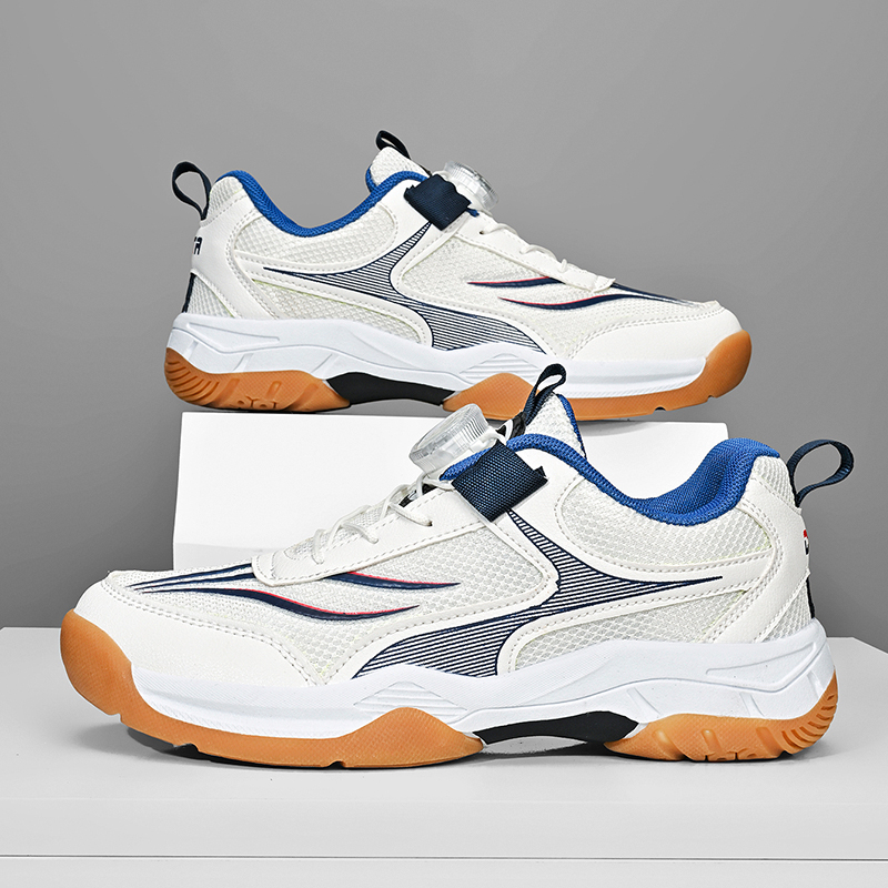 【了然鞋业】新款儿童网面羽毛球鞋休闲运动鞋31-40