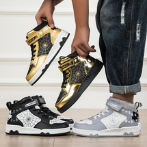 新款儿童时尚休闲板鞋（自有专利）