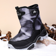悦足8809 冬季保暖大棉狼爪儿童雪地靴30-40