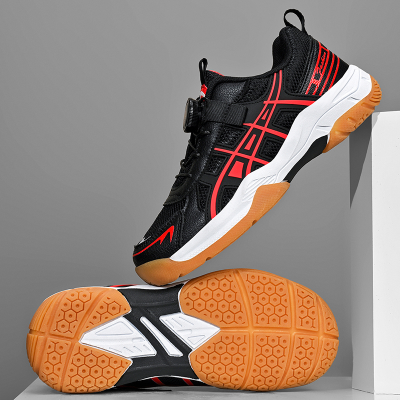 悦足5562 新款专业儿童训练鞋羽毛球鞋乒乓球鞋31-40