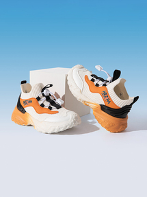 悦足2512 通天哪吒男女童秋季新款儿童3D飞织鞋26-35