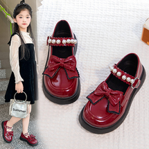 儿童小皮鞋女童鞋