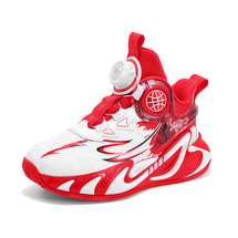 煜弋皮面6632新款篮球鞋31-40码一件代发