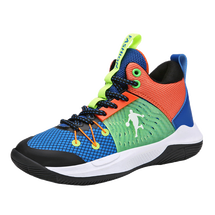 篮球鞋高帮训练童鞋中小学生网布中大童运动鞋儿童青少年