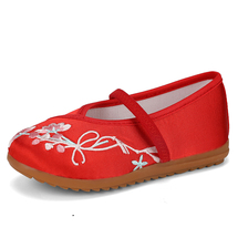 悦足A95 新款中国风汉服鞋绣花鞋布鞋手工鞋25-36