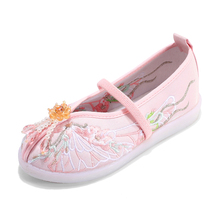 悦足A99 新款中国风汉服鞋绣花鞋布鞋手工鞋25-36