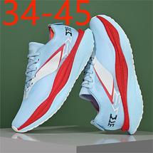 工厂直销66812夜光新款真爆网面运动碳板跑步鞋跨境P78