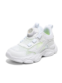 夏季新款儿童单网旋转扣休闲运动跑步鞋