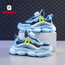 巴布豆K134 新款双网儿童运动鞋 29-40