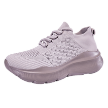 秋季新款袜子鞋一脚蹬厚底黑色懒人休闲运动鞋男轻便旅游鞋男潮鞋