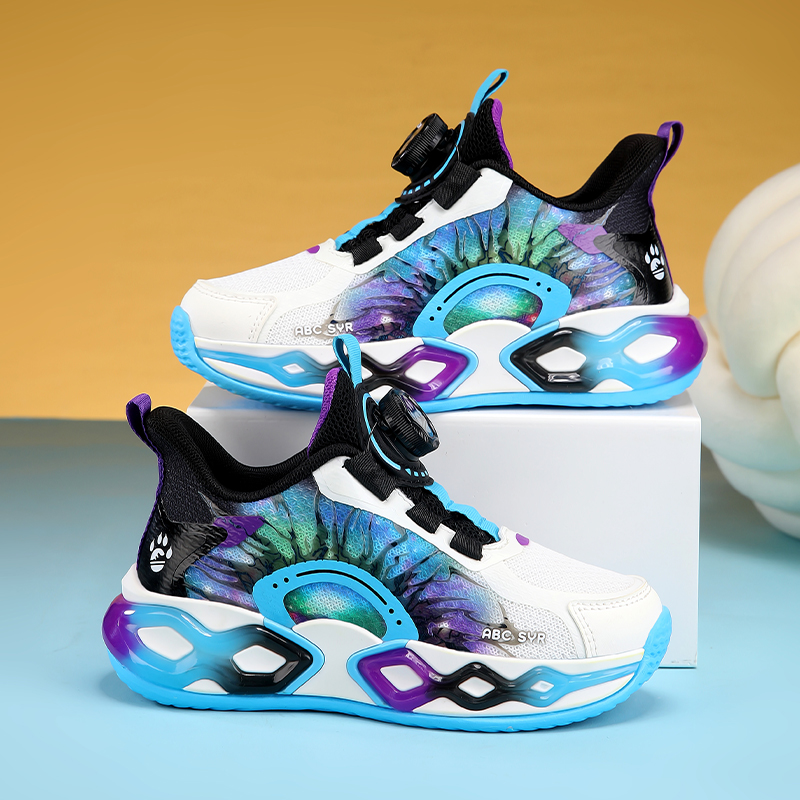 悦足609 新款双网儿童运动篮球鞋29-39