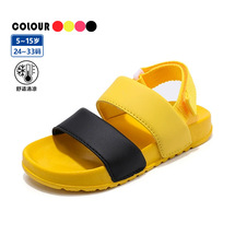 夏季新款儿童凉鞋糖果配色潮流沙滩鞋 24-33