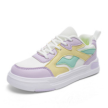 小白鞋男秋季潮流运动休闲板鞋厚底潮