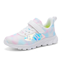 女童鞋春夏透气网面运动鞋儿童飞织鞋轻便童跑步鞋
