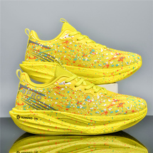 悦足H305 新款赤兔9双网夜光新款碳板真爆跑步鞋33-44