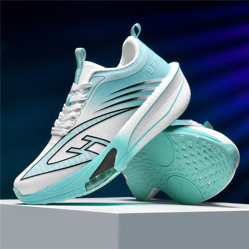 悦足S2508赤兔9POR破风新款爆米花运动跑步鞋33-45