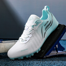 悦足7855专业体能训练钉鞋田径鞋男女中体考竞速鞋34-44