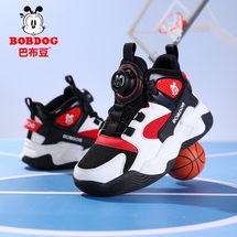 【了然鞋业】2026儿童春新款舒适双网篮球鞋运动鞋30-40