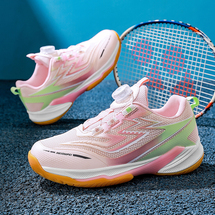 【了然鞋业】2026新款儿童高品质双网羽毛球运动鞋33-40