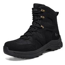 跨境新款男鞋户外鞋野外训练靴军靴6010战术靴批90